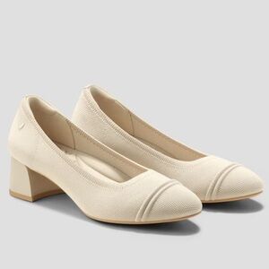 Round-Toe Chunky Heels (VIVAIA Running Heels Julie Pro)